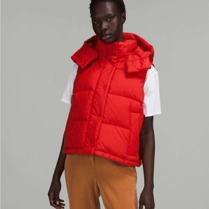 Lululemon Wunder Puff Cropped Vest